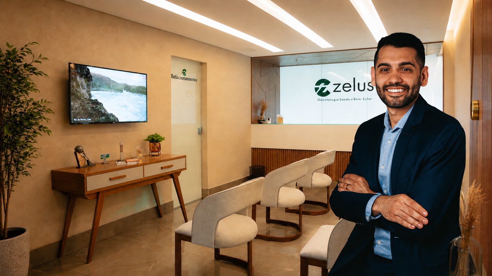 Dr. Raul na Zelus Odontologia